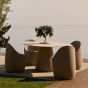 Qeeboo Cobble Table With Integrated Ice Bucket/Planter
