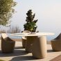 Qeeboo Cobble Table With Integrated Ice Bucket/Planter