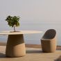 Qeeboo Cobble Table With Integrated Ice Bucket/Planter