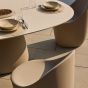 Qeeboo Cobble Table With Integrated Ice Bucket/Planter