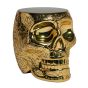 Qeeboo Mexico Skull Metal Finish - Sidetable/ Stool
