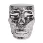 Qeeboo Mexico Skull Metal Finish - Sidetable/Stool