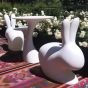 Qeeboo Rabbit Chair Medium - Black