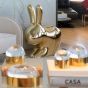 Qeeboo Rabbit Chair Metal Finish - Medium