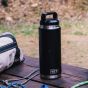 YETI Rambler 18 Oz Bottle With Chug Cap - Black