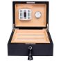 Rapport London 50 Cigar Humidor - Black