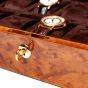 Rapport London Heritage Ten Watch Box - Burr Walnut