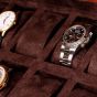 Rapport London Heritage Ten Watch Box - Burr Walnut