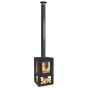 RB73 Outdoor Stove Quaruba Mobile XL - Black