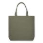 Hilo Tote Bag i genanvendt lærred - oliven