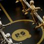 RS Barcelona Gold Wood Football Table