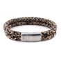 Steel & Barnett bracelet set brown