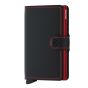 Secrid Miniwallet Matte Black Red