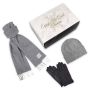 Profuomo Winter Accessories Set - Grey