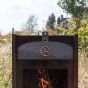 Städler Made outdoor pizza oven Thermo door