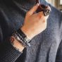 Steel & Barnett preston bracelet black