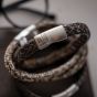 Steel & Barnett Riley Armband - vintage brown
