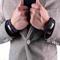 Steel & Barnett Stones Bracelet Basic matt navy