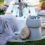Bubalou Champ stool & ice bucket Taupe
