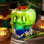 Tiki Skull Glass