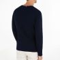 Tommy Hilfiger Basketweave Knitted Pullover - Navy