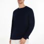 Tommy Hilfiger Basketweave Knitted Pullover - Navy