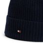 Tommy Hilfiger Flag Cashmere Beanie - Blue