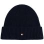 Tommy Hilfiger Flag Cashmere Beanie - Blue
