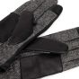 Tommy Hilfiger Leather Herringbone Gloves - Grey