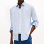 Tommy Hilfiger Linen Shirt - Light Blue