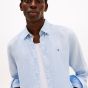 Tommy Hilfiger Linen Shirt - Light Blue