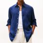 Tommy Hilfiger Linen Shirt - Navy