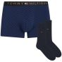 Tommy Hilfiger Trunk & Sock Set - Navy