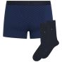 Tommy Hilfiger Trunk & Sock Set - Navy