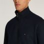 Tommy Hilfiger Zip-Through Fleece Cardigan - Navy