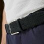Tresanti navy leather belt