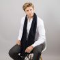 Tresanti woollen scarf black