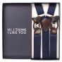 Tresanti suspenders blue
