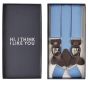 Tresanti suspenders - light blue