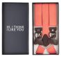 Tresanti suspenders - coral