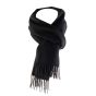 Tresanti woollen scarf black