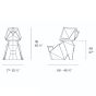 Vondom Origami Inu - Brun
