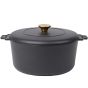 Monte Heritage Cocotte 5,5 Liter - Schwarz
