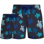 Vilebrequin Father & Son Swim Shorts Turtles Multicolores - Blue