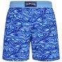 Vilebrequin Swim Shorts Flocked Aquarium - Blue