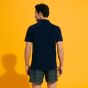 Vilebrequin Linen Polo - Navy
