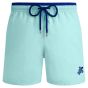Vilebrequin Bicoloured Swim Shorts - Light Blue