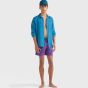 Vilebrequin Velvet Flocked Turtles Logo Swim Shorts - Blue