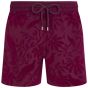 Vilebrequin Swim Shorts Flocked Birds Of Paradise - Purple