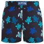 Vilebrequin Father & Son Swim Shorts Turtles Multicolores - Blue